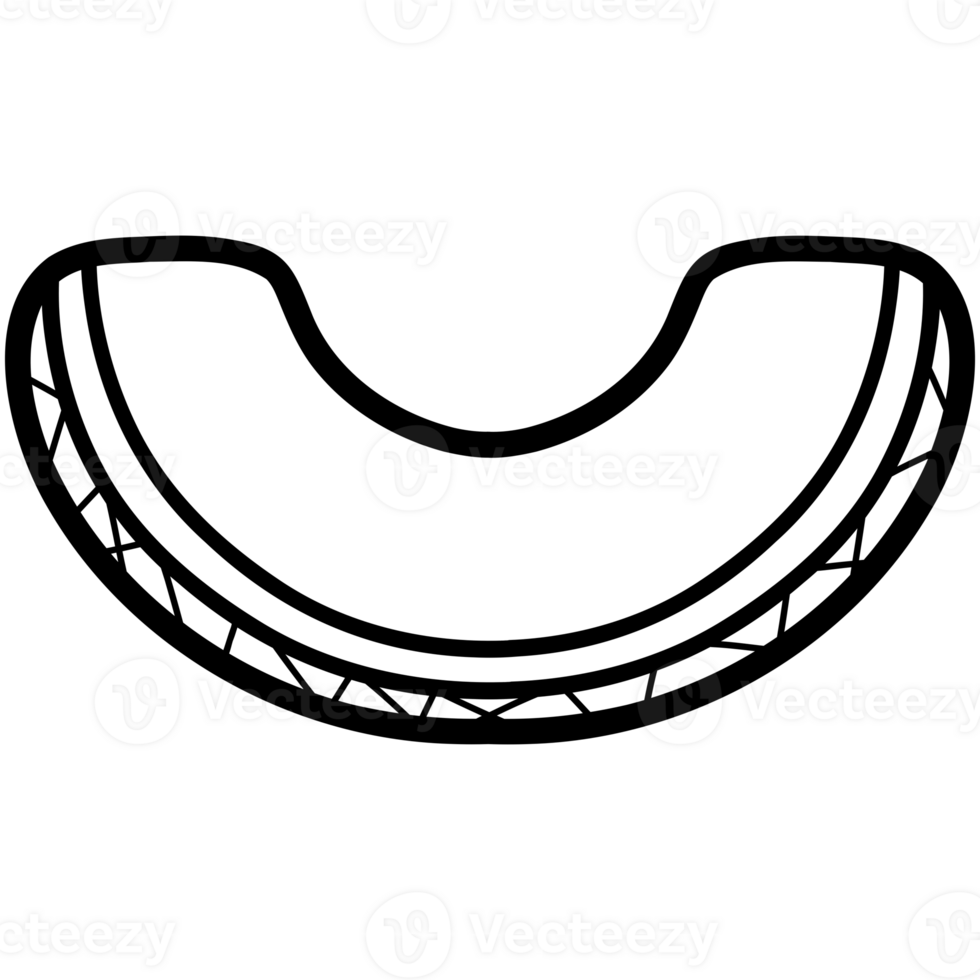 Sweet cantaloupe doodle png