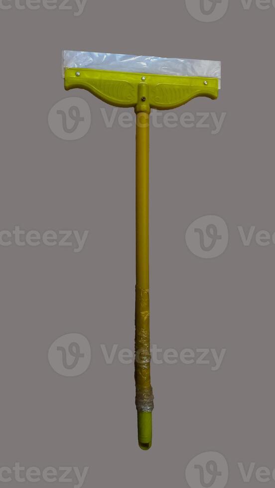 Floor cleanin wiper with a solid color background copy photo