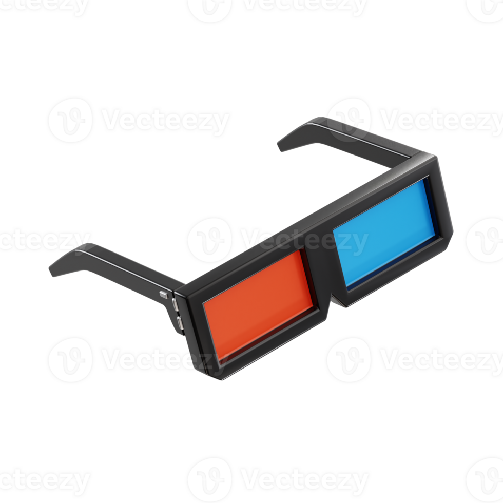 3D Glasses 3d icon, transparent background png