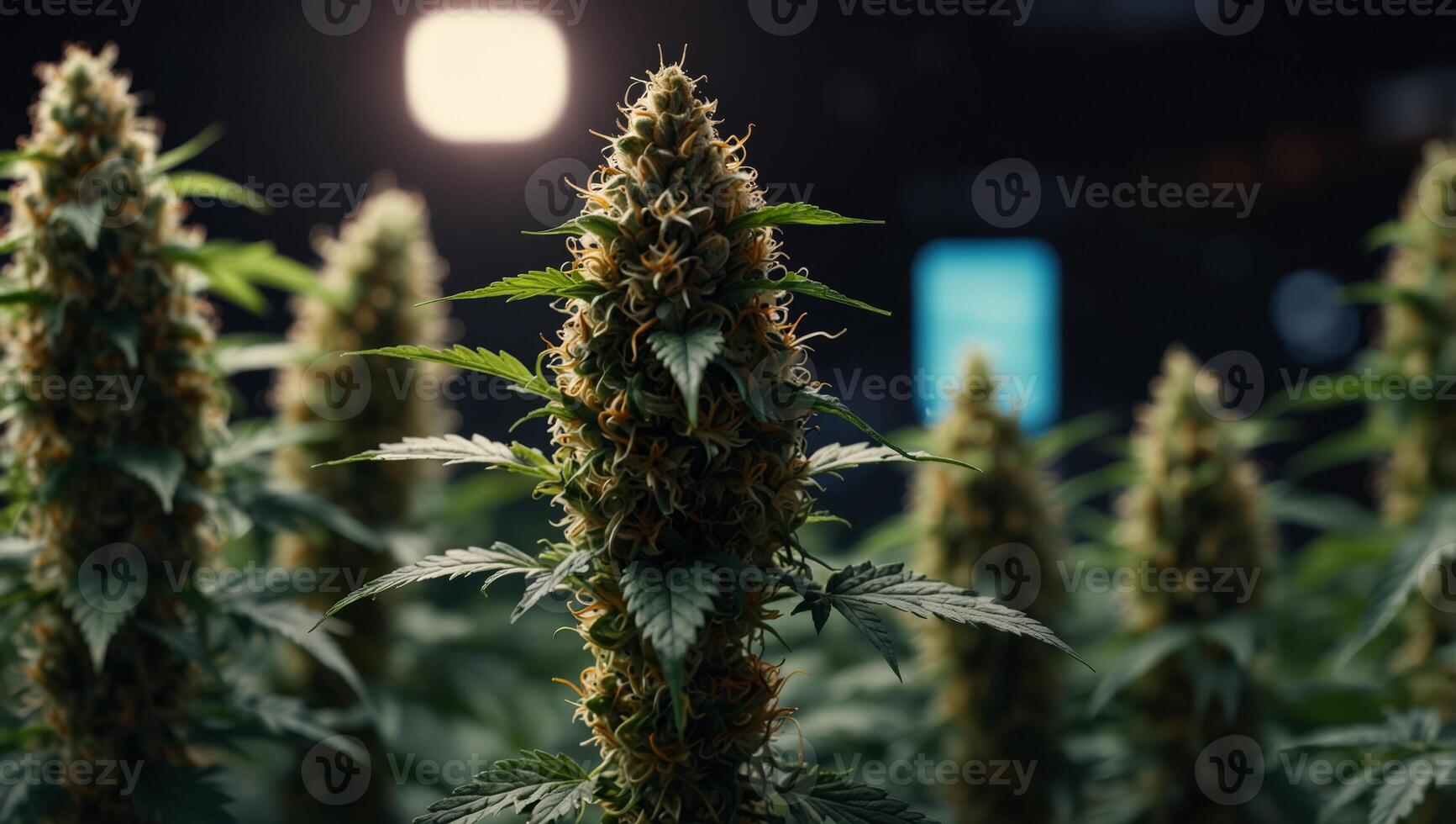 Innovative convergence technological biotechnological advances in cannabis cultivation. photo