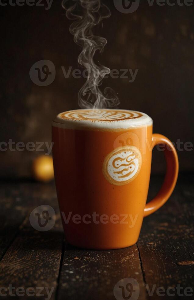 cup of hot coffee photo