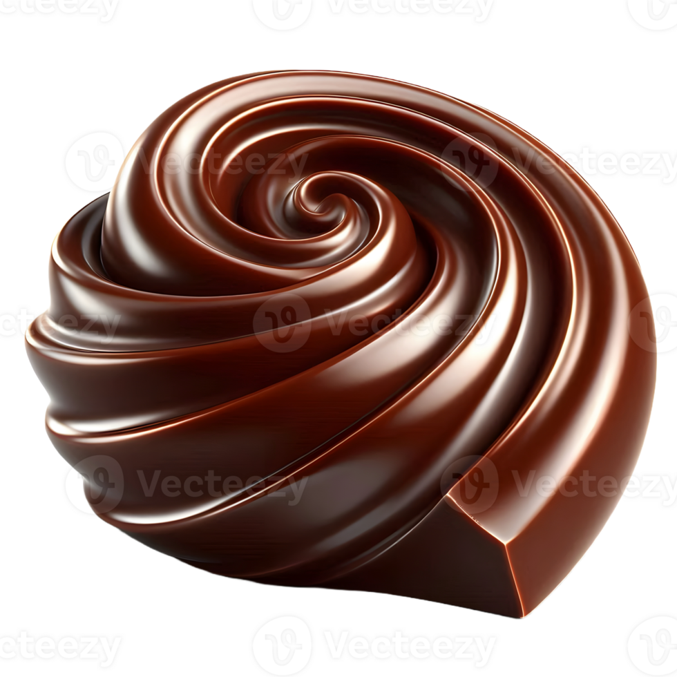 Chocolate candy isolated on transparent background png