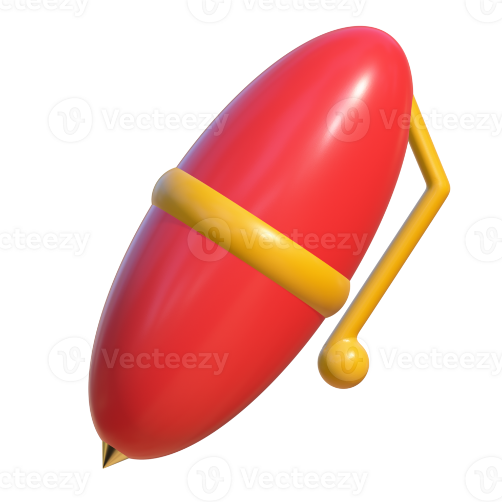 Pen 3d illustration png