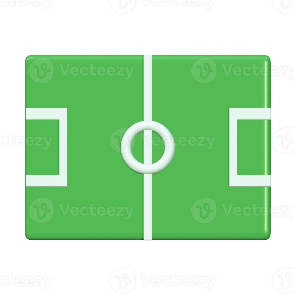 Stadium football 3d png