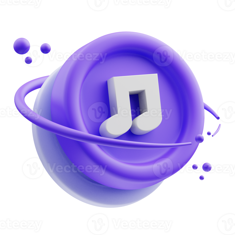 3D Music Sphere png