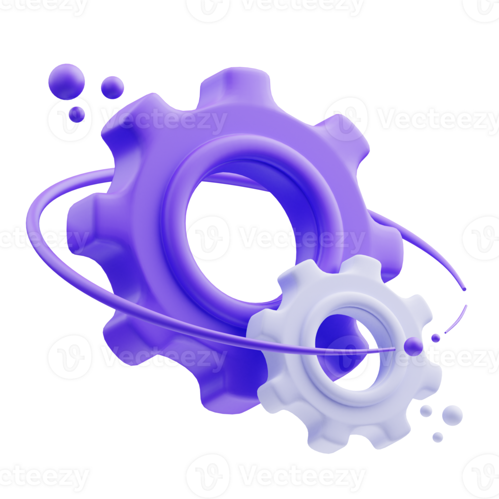 3D Gear Splash png