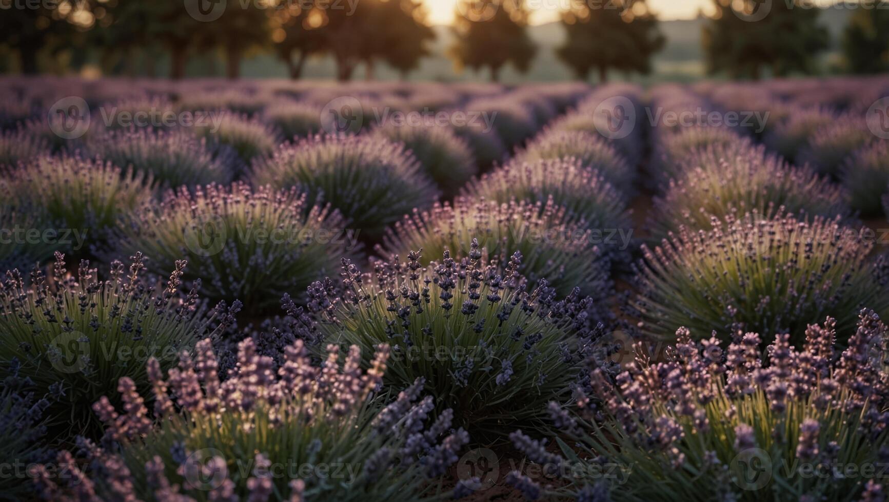 Serene Lavender Field Shines in Documentary Editorial and Magazine Photography. photo