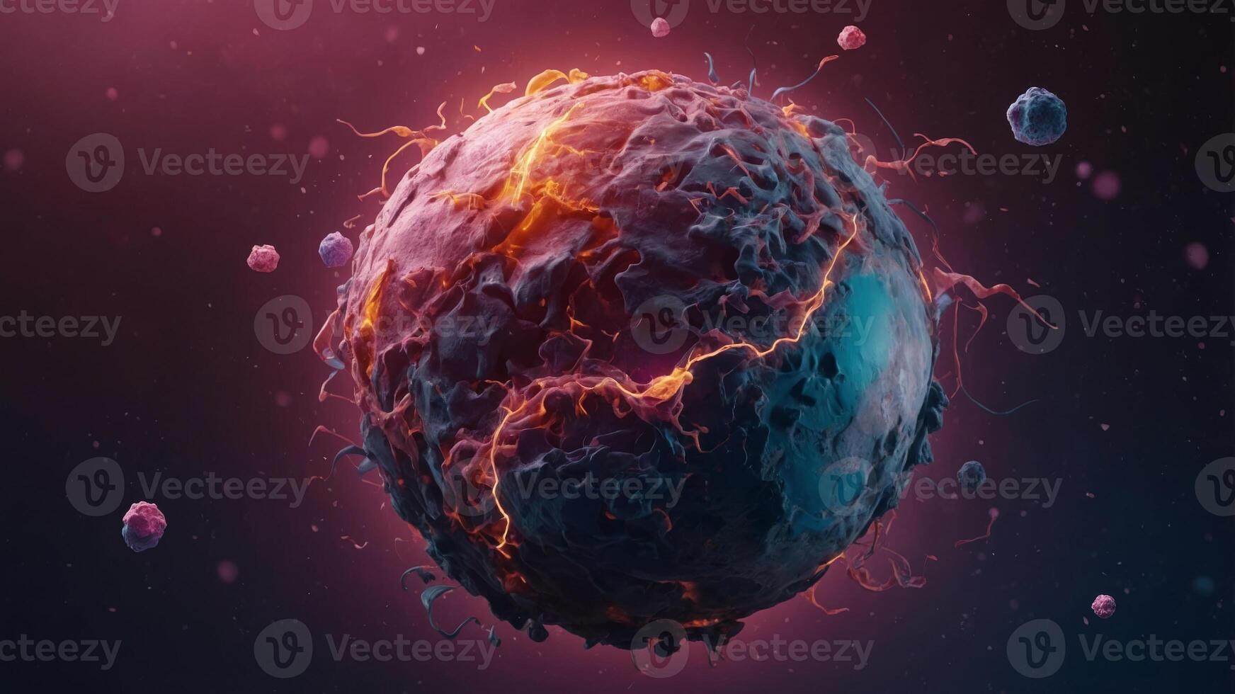 World cancer day creative design for social media post. photo
