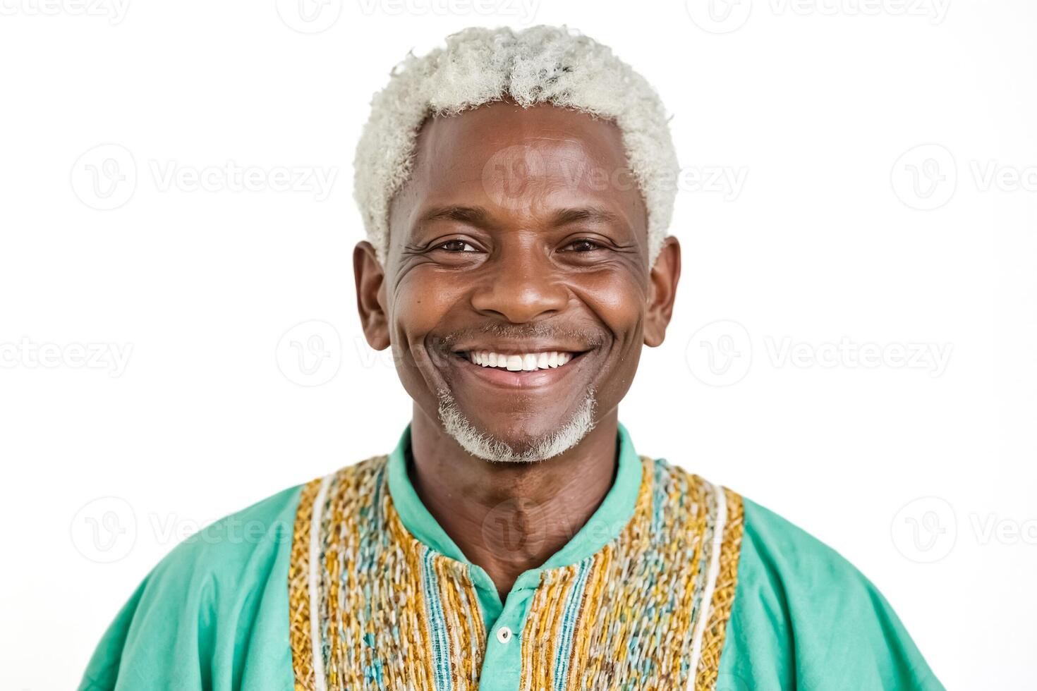 Portrait of a Smiling Senior Man photo