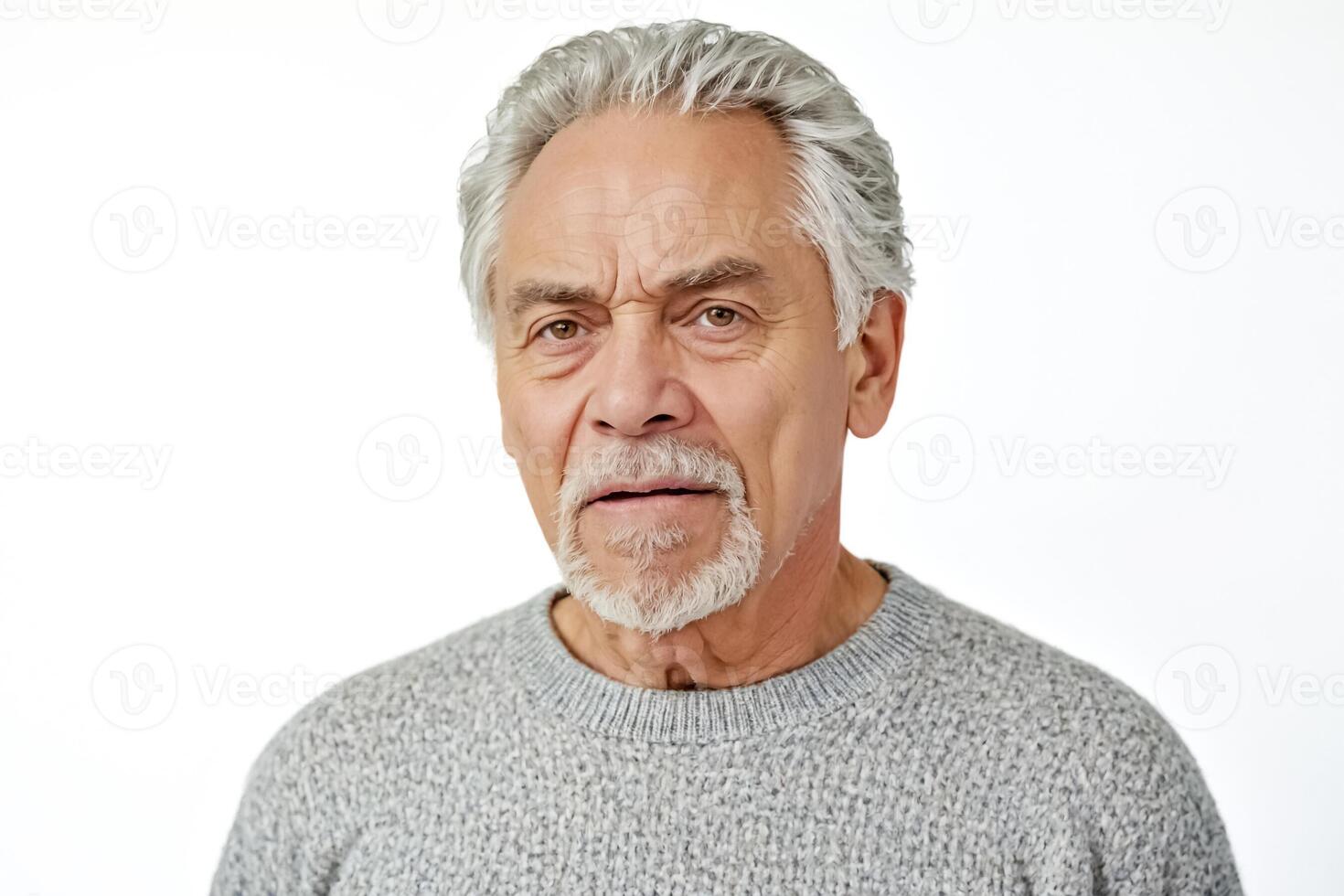 Portrait of a Senior Man with a Goatee photo