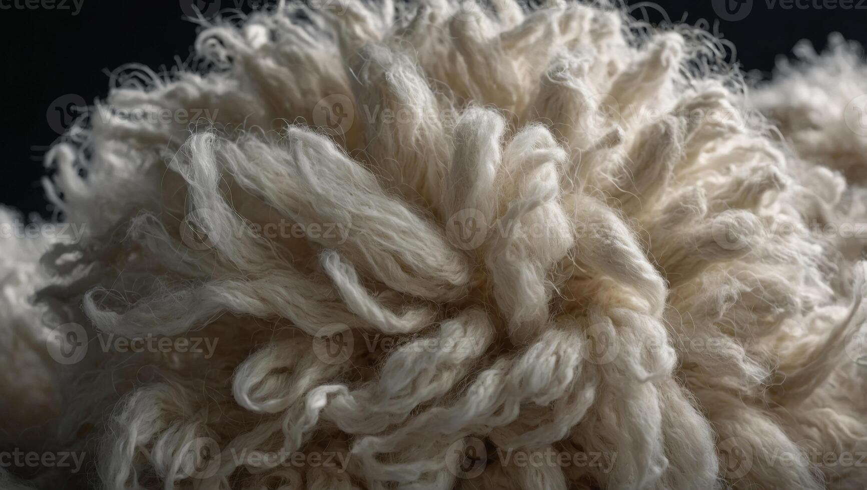 White clean wool texture background light natural sheep wool. photo