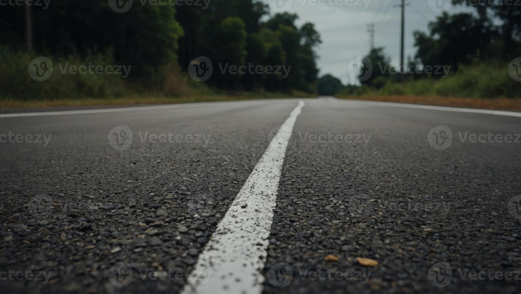 white line on the road texture background. photo