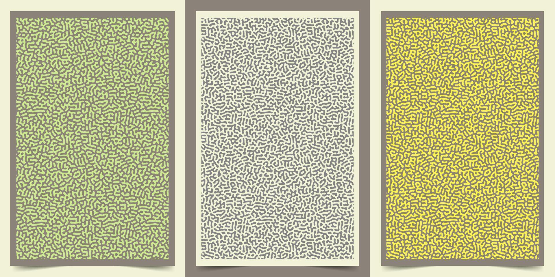 Abstract Reaction Diffusion turning seamless pattern. A seamless pattern of biological shape best for textile print. vector