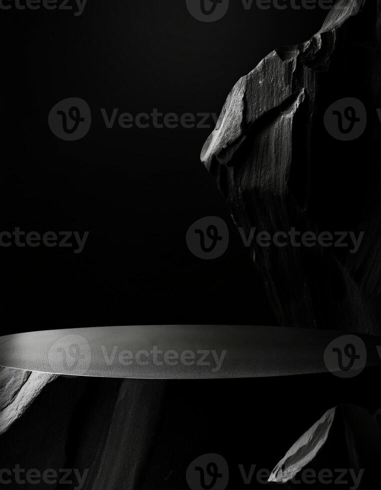 Black Stone Product Display photo