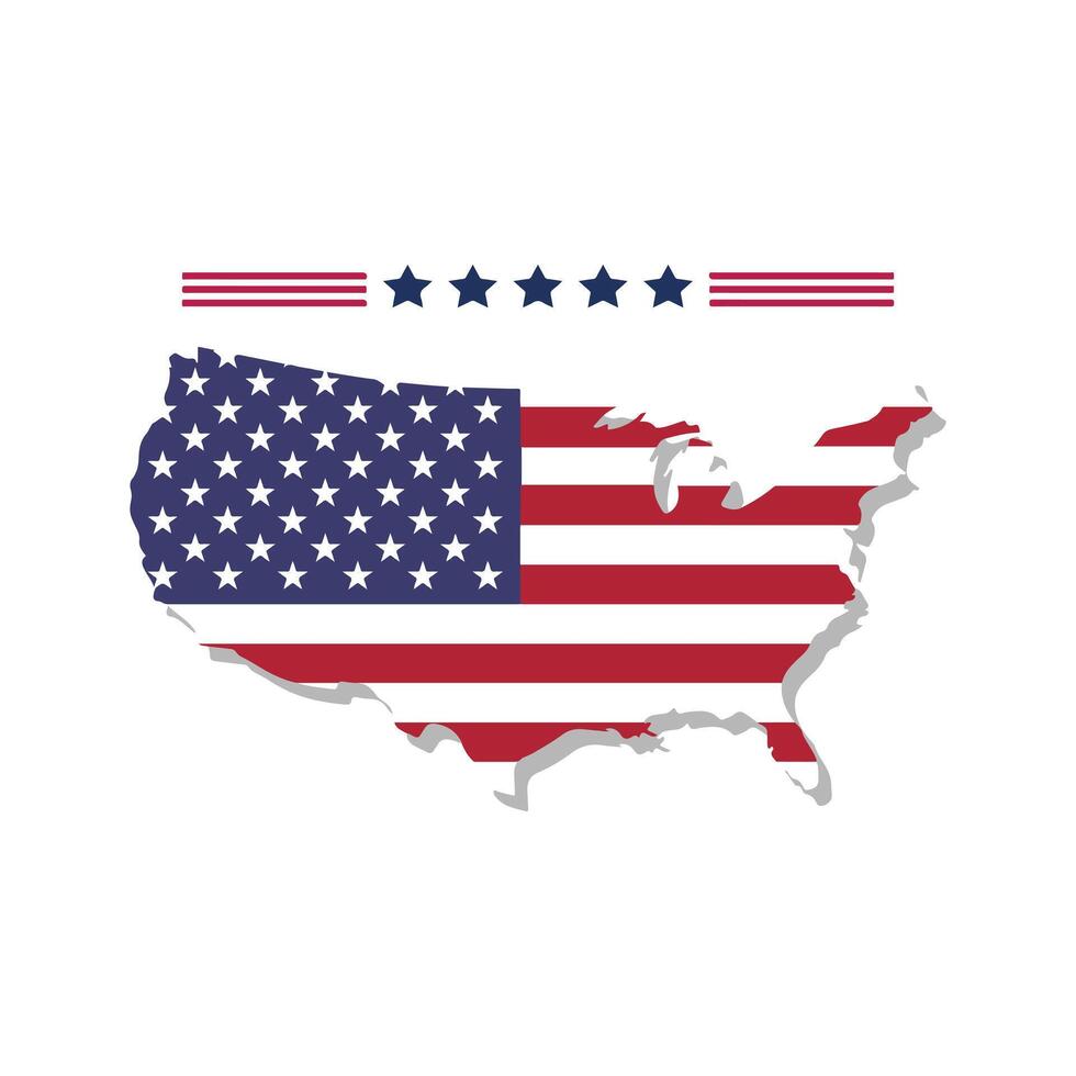 USA T-shirt Design vector