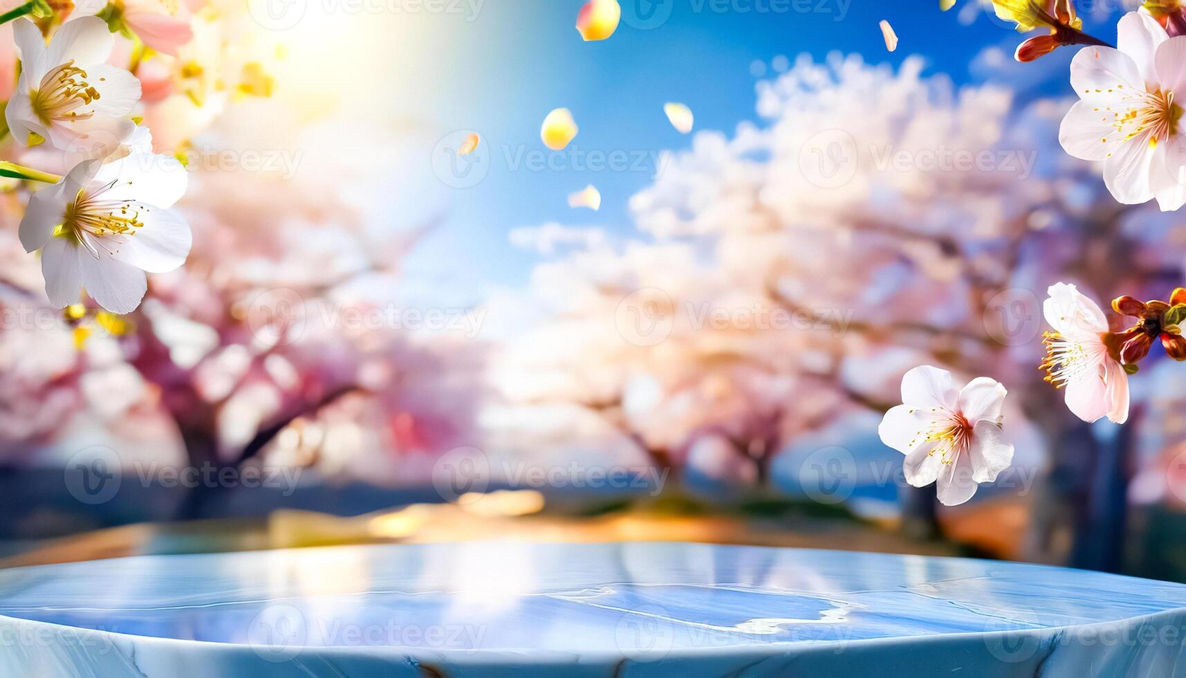 Spring Blossom Product Display photo