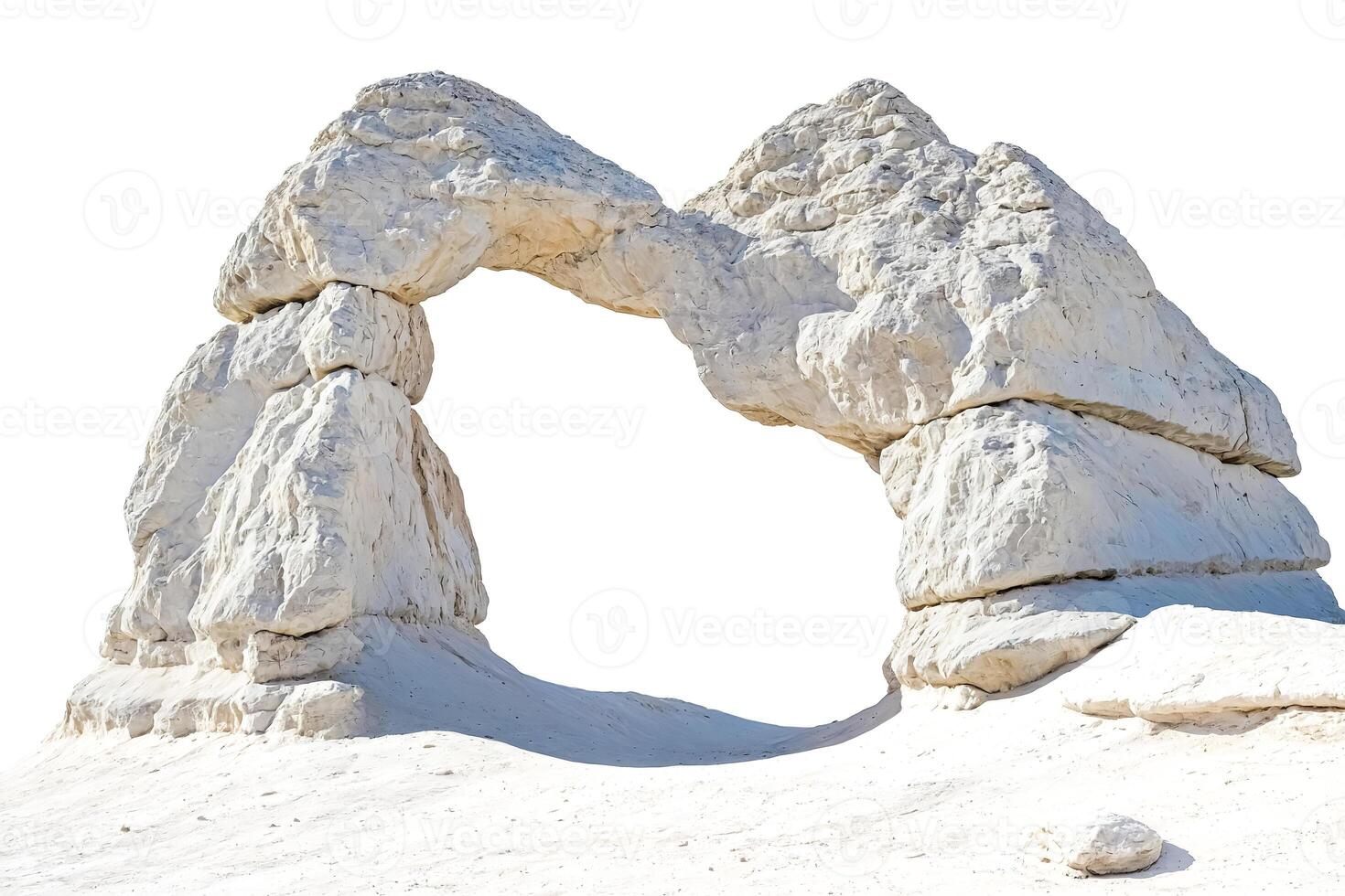 White Rock Arch in the Desert photo