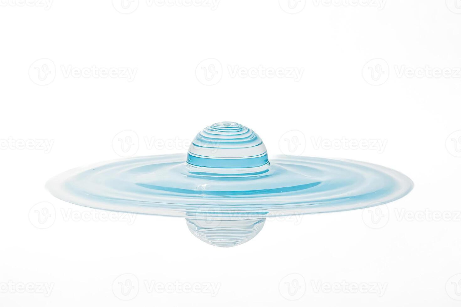 Water Droplet Creating Ripples photo