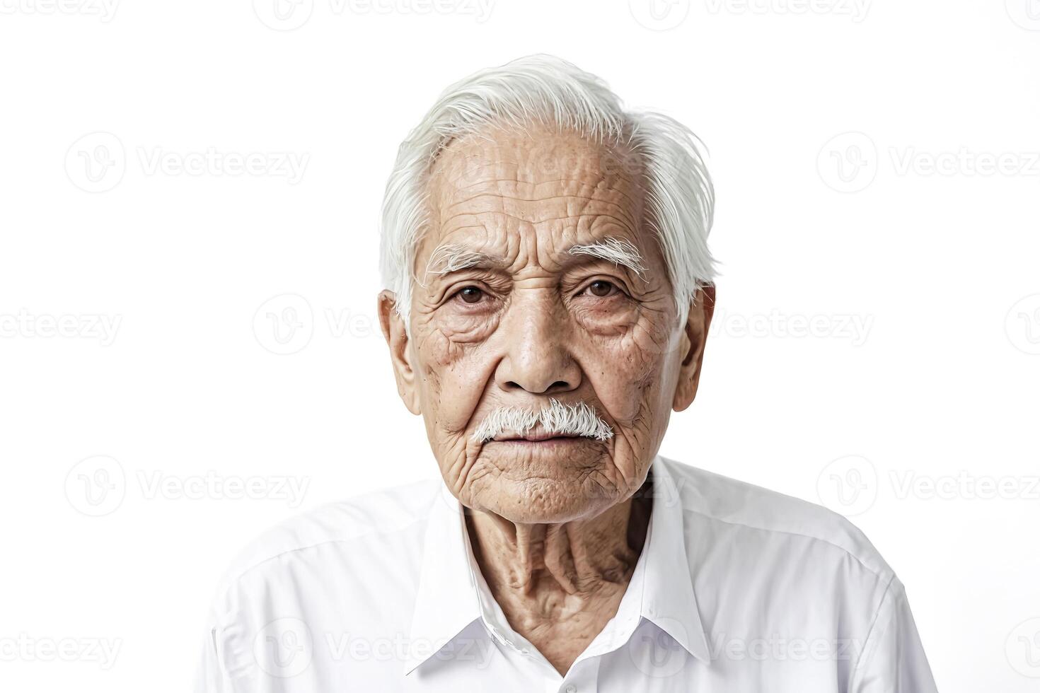 Elderly man portrait photo