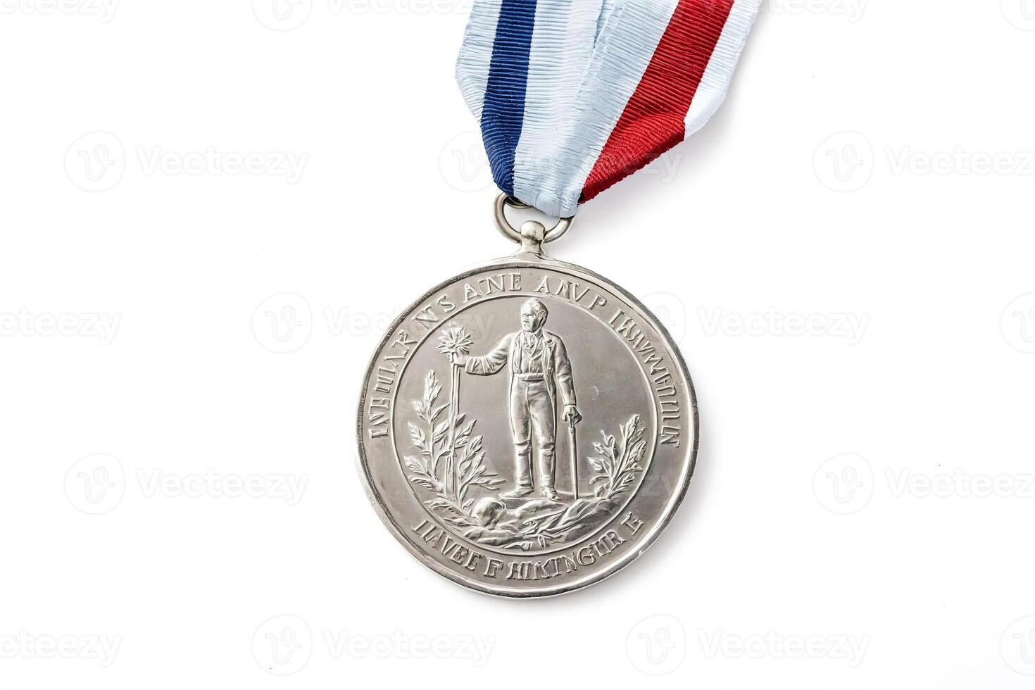 Silver Medal with Ribbon photo