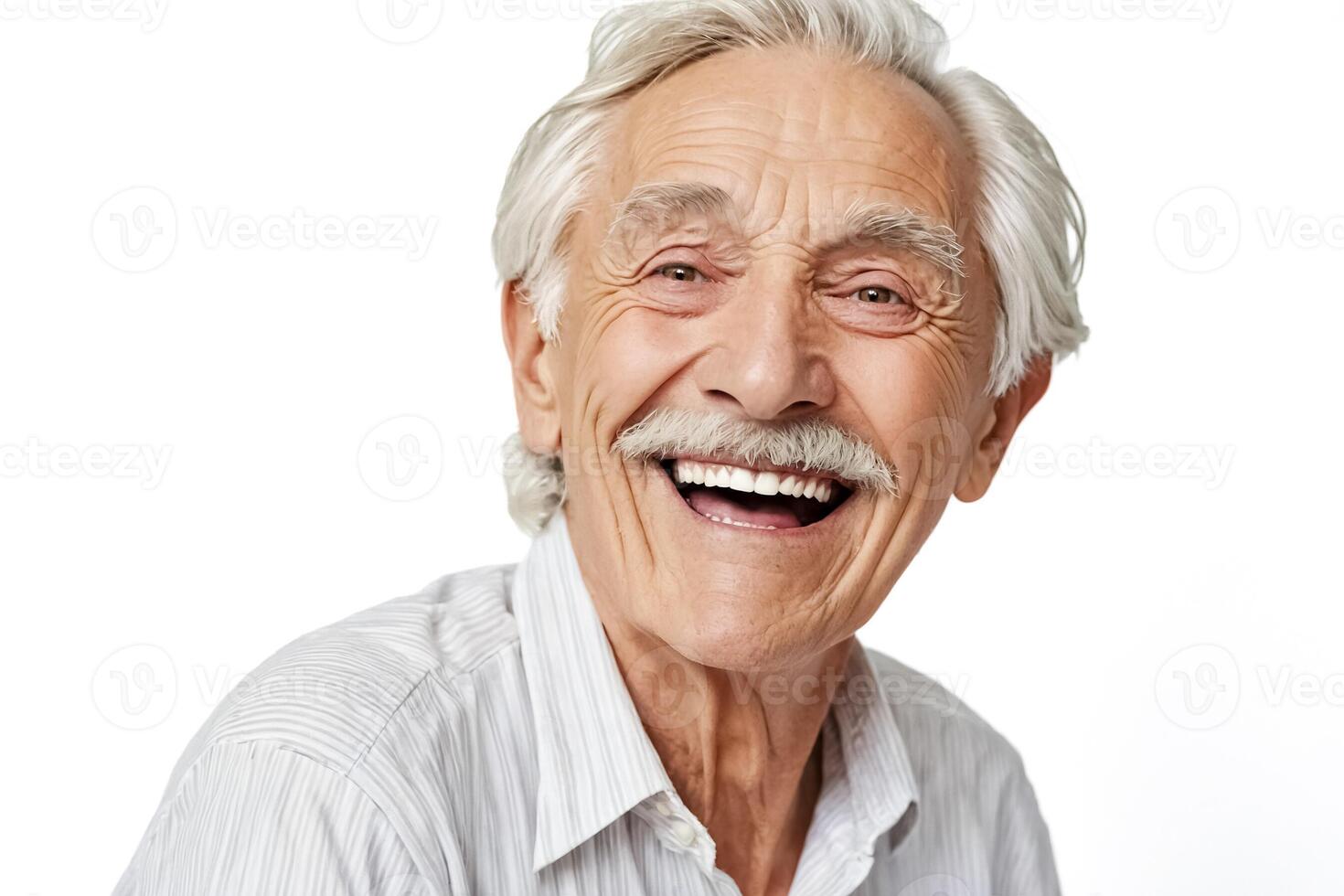 Happy Senior Man Smiling photo