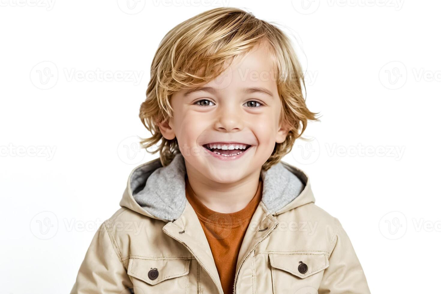 Portrait of a Happy Boy photo