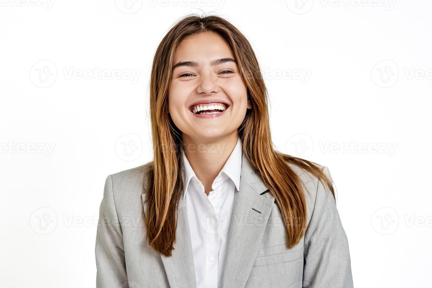 Happy Businesswoman Smiling photo