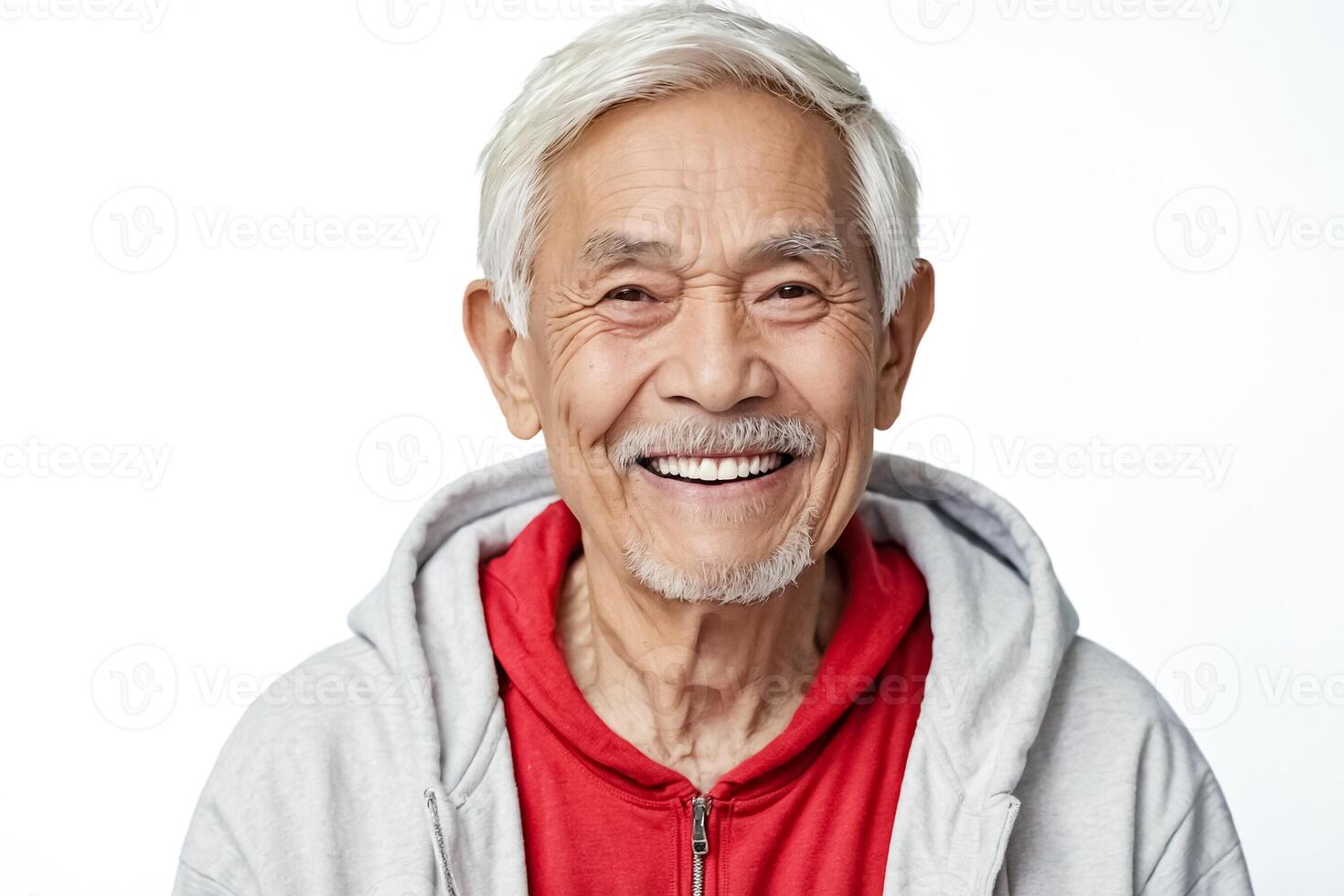 Portrait of a smiling senior man photo