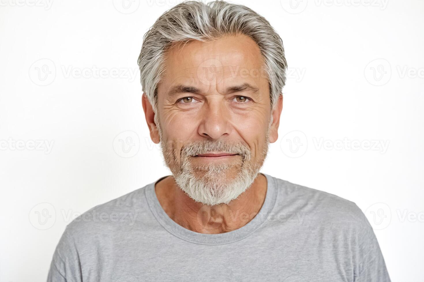 Portrait of a mature man smiling photo
