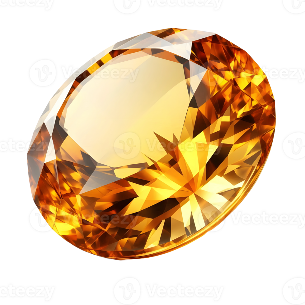 Diamond isolated on transparent background png