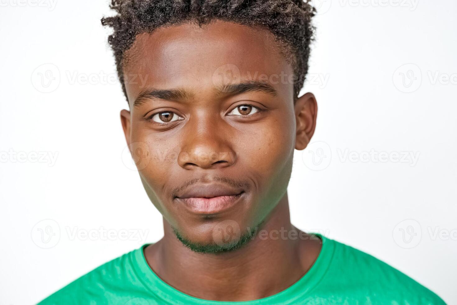 Young African American Male Portrait photo