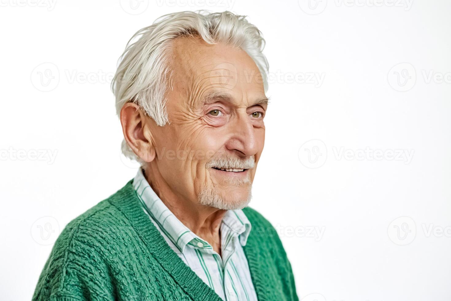 Portrait of a smiling senior man photo