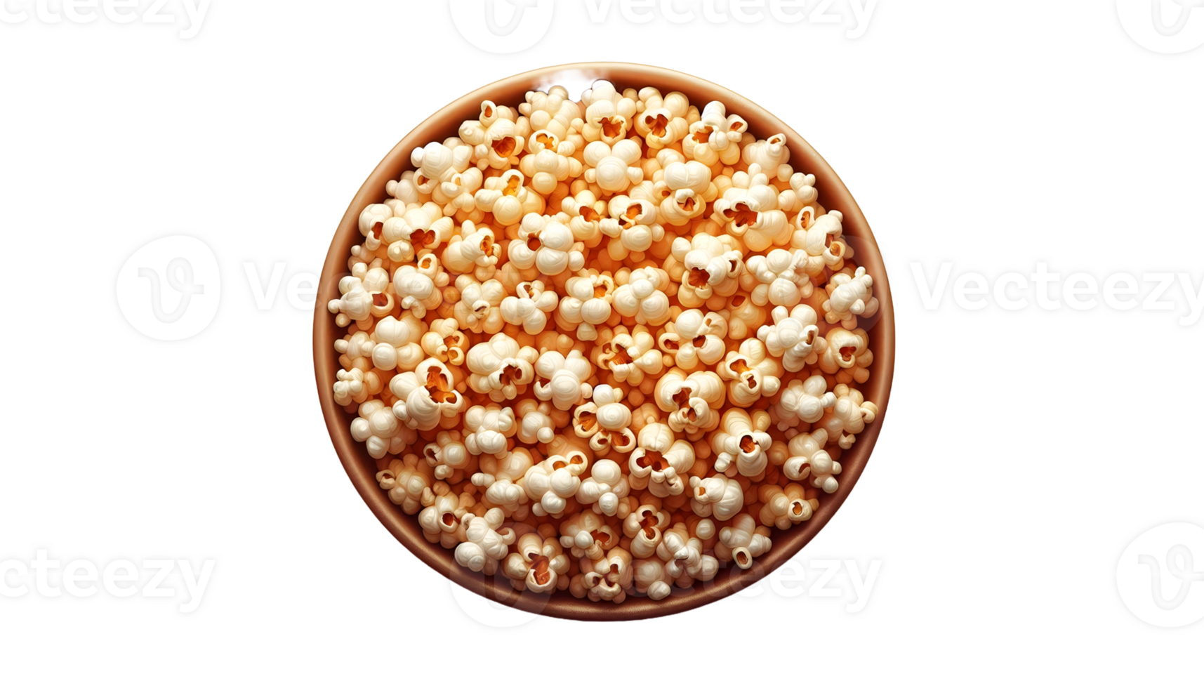 Popcorn isolated on transparent background png