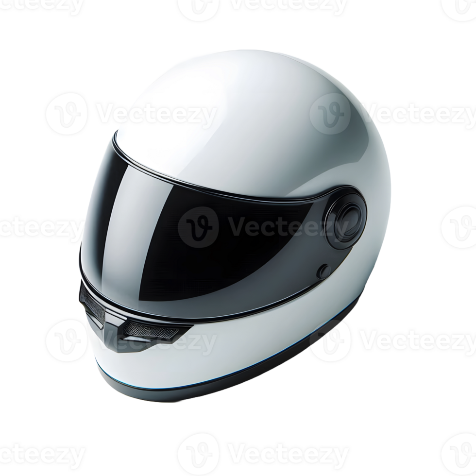Motorcycle helmet isolated on transparent background png