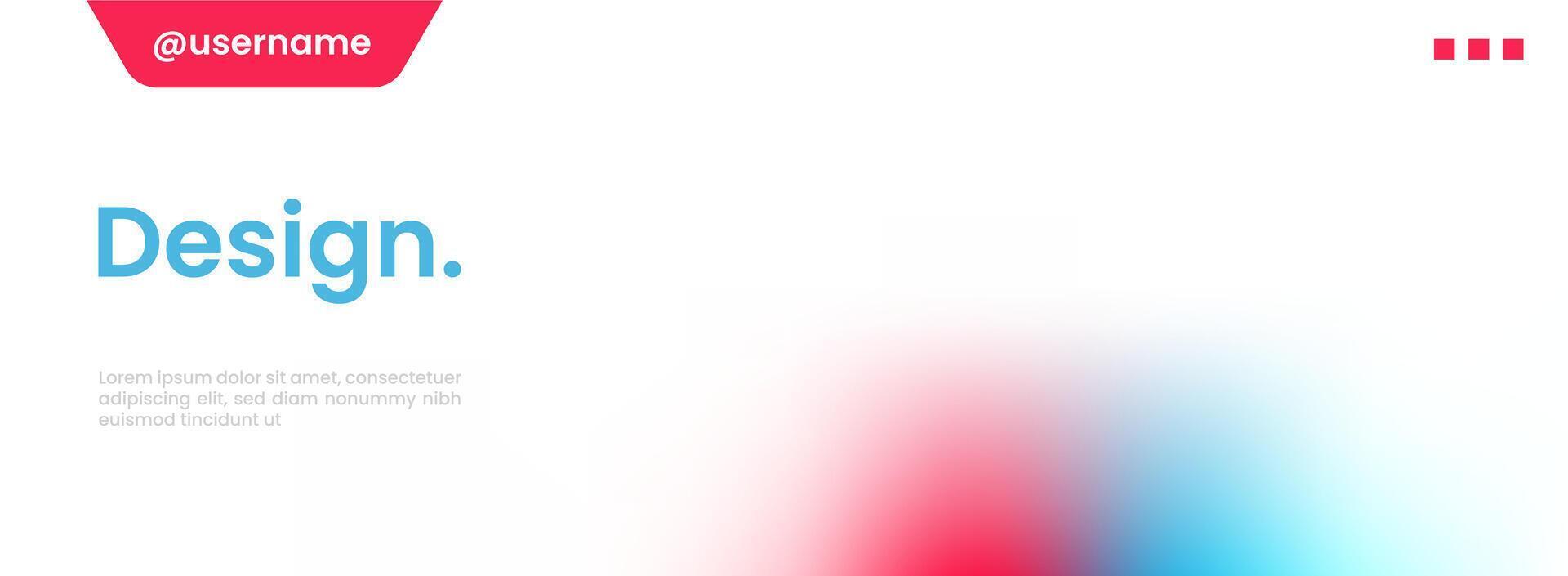 Minimal cover background. Simple business banner template. vector