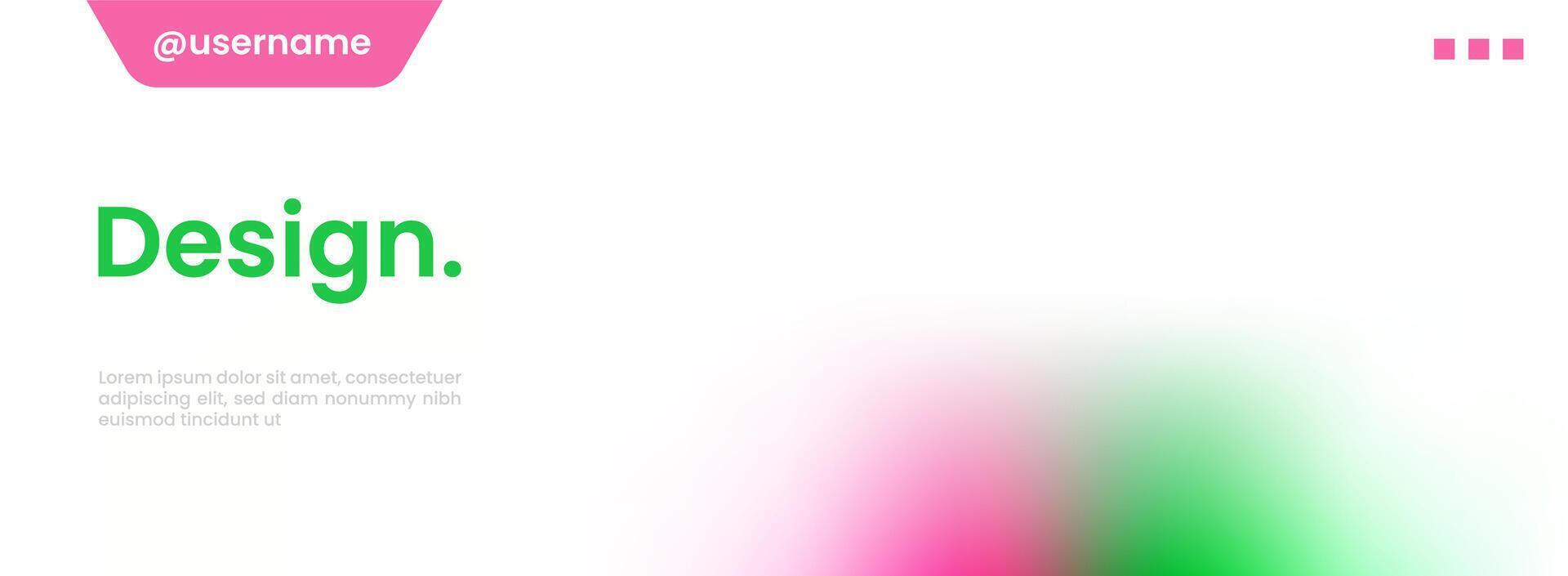 Minimal cover background. Simple business banner template. vector