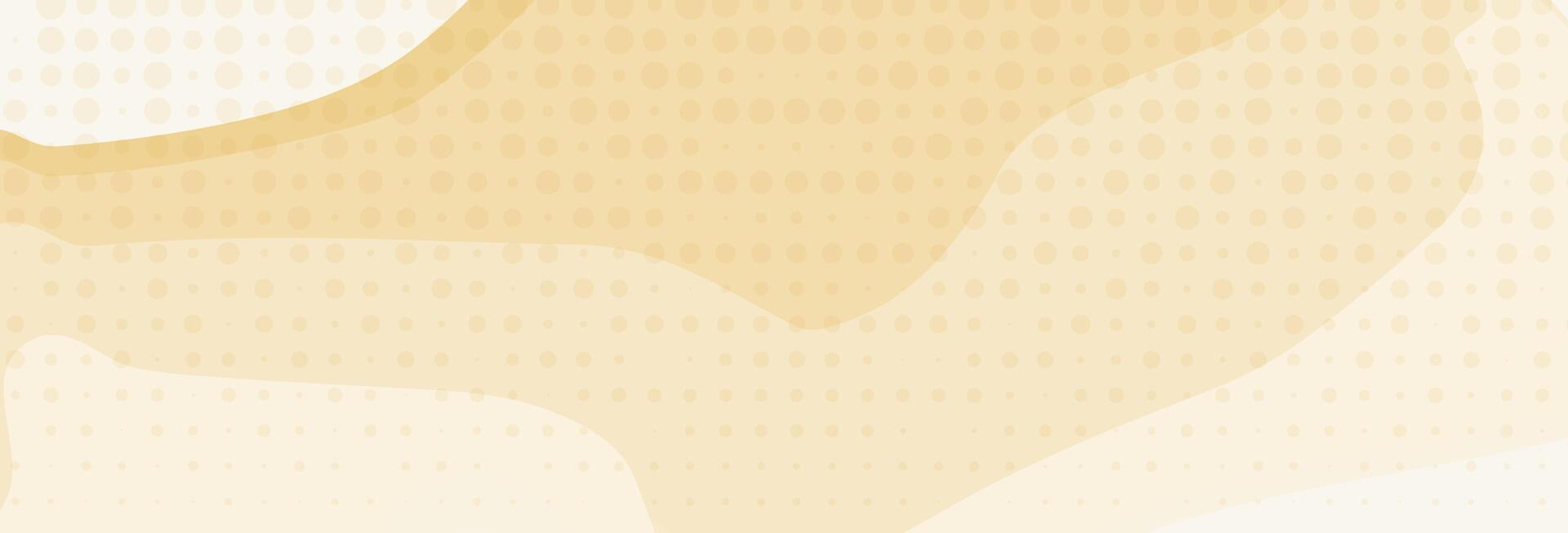horizontal background wavy lines. Pastel color delicate yellow, sand color. template. vector