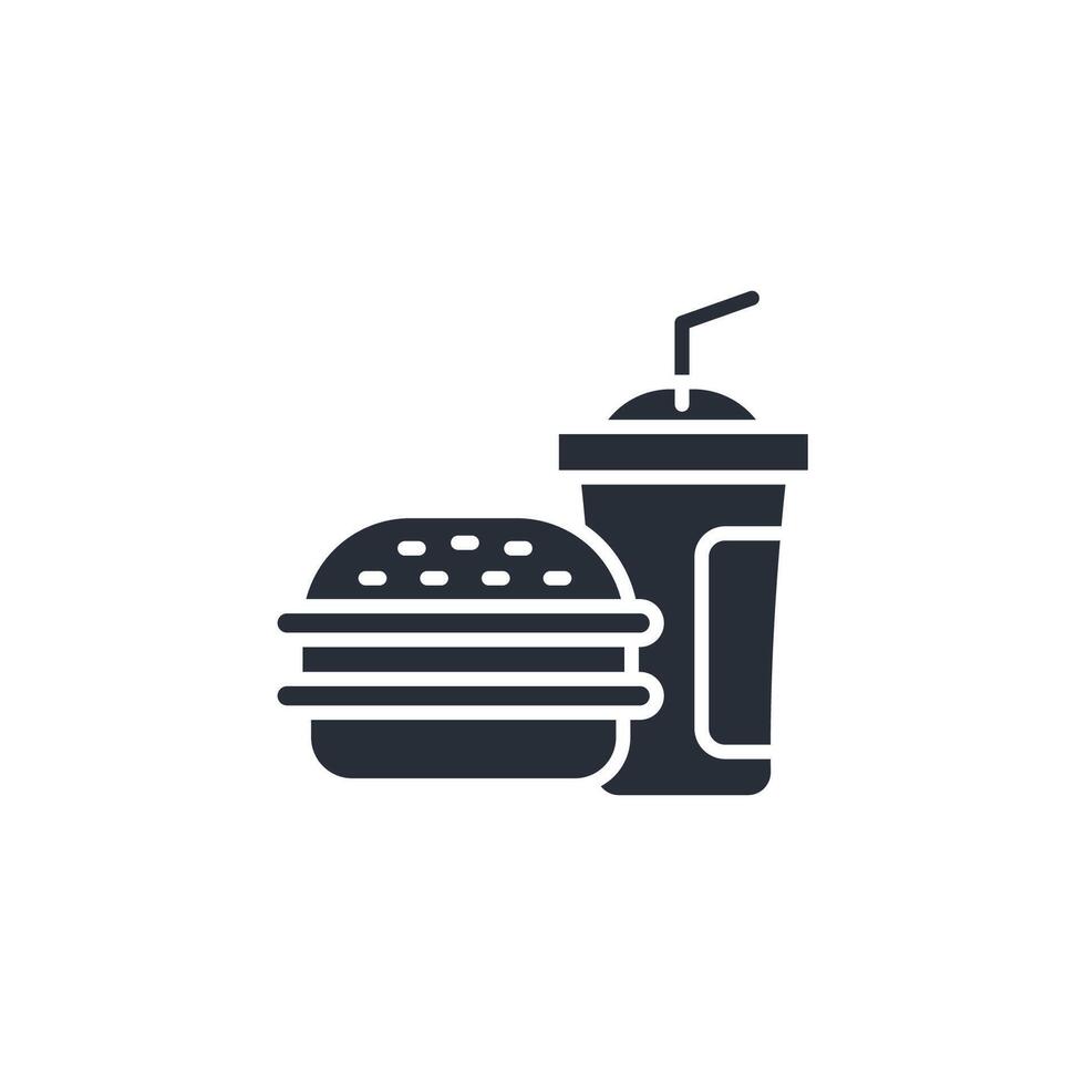 burger icon. .Editable stroke.linear style sign for use web design,logo.Symbol illustration. vector