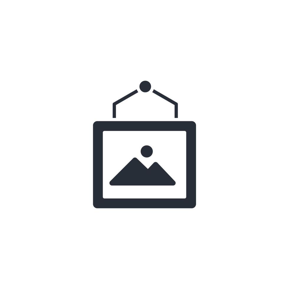 Painting icon. .Editable stroke.linear style sign for use web design,logo.Symbol illustration. vector