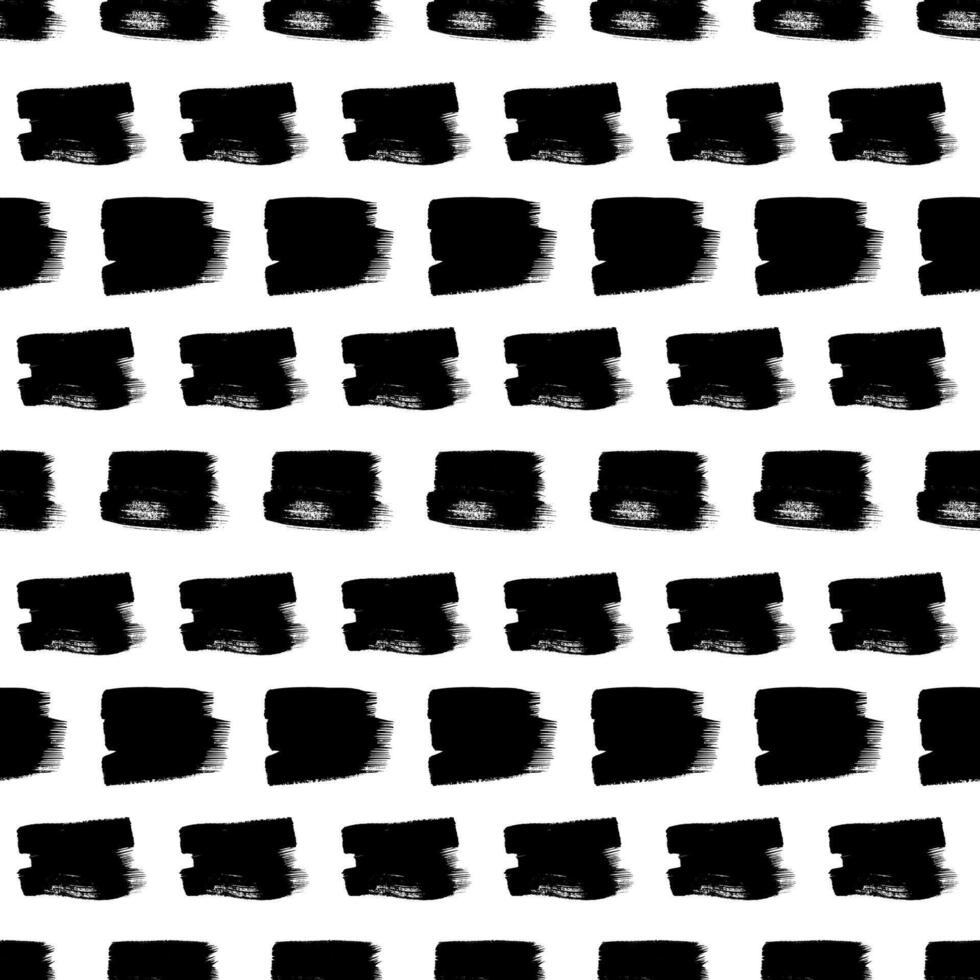 Seamless Pattern with hand drawn scribble smears vector