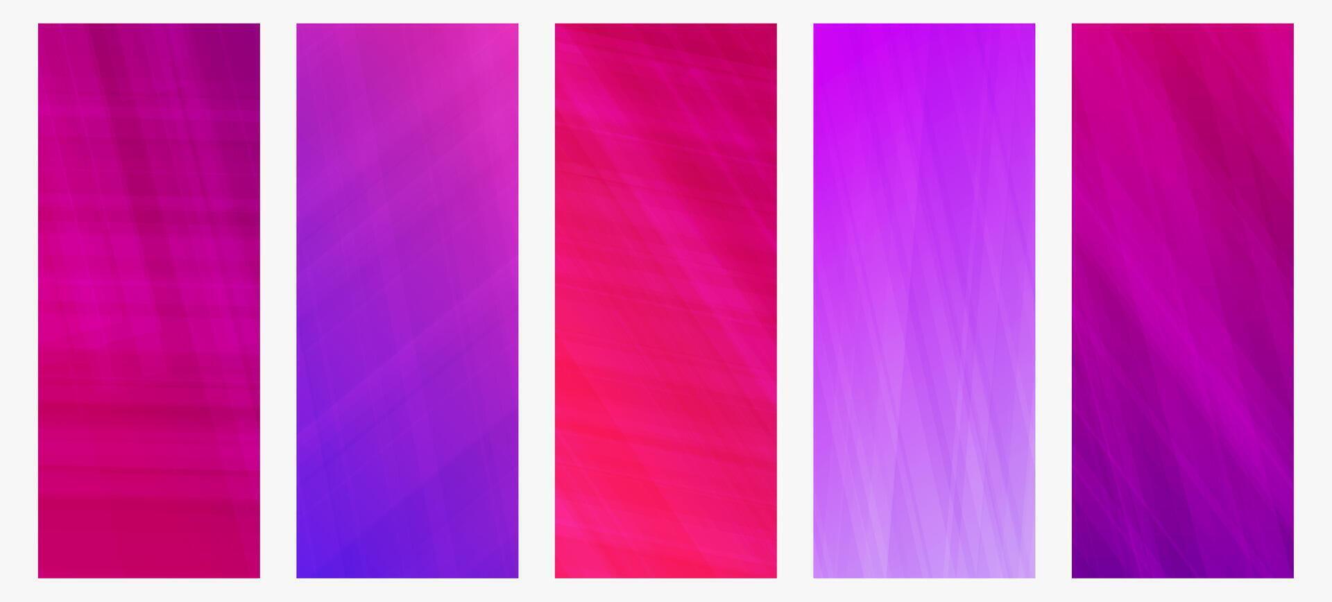Modern colorful gradient background with lines vector