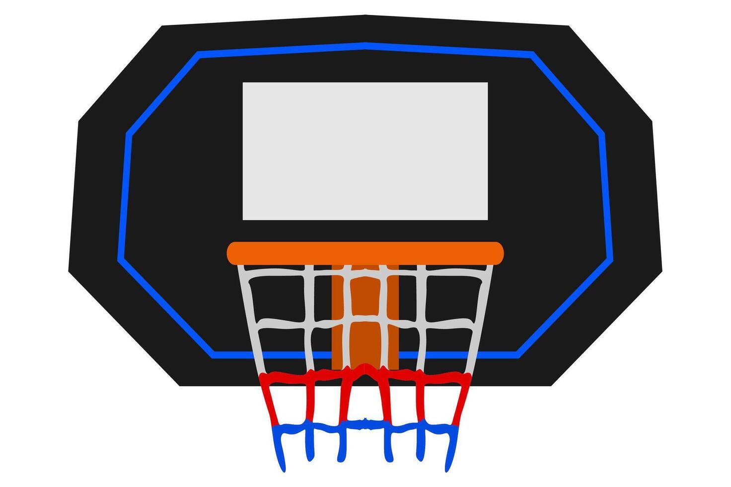 A Basketball Hoop vector