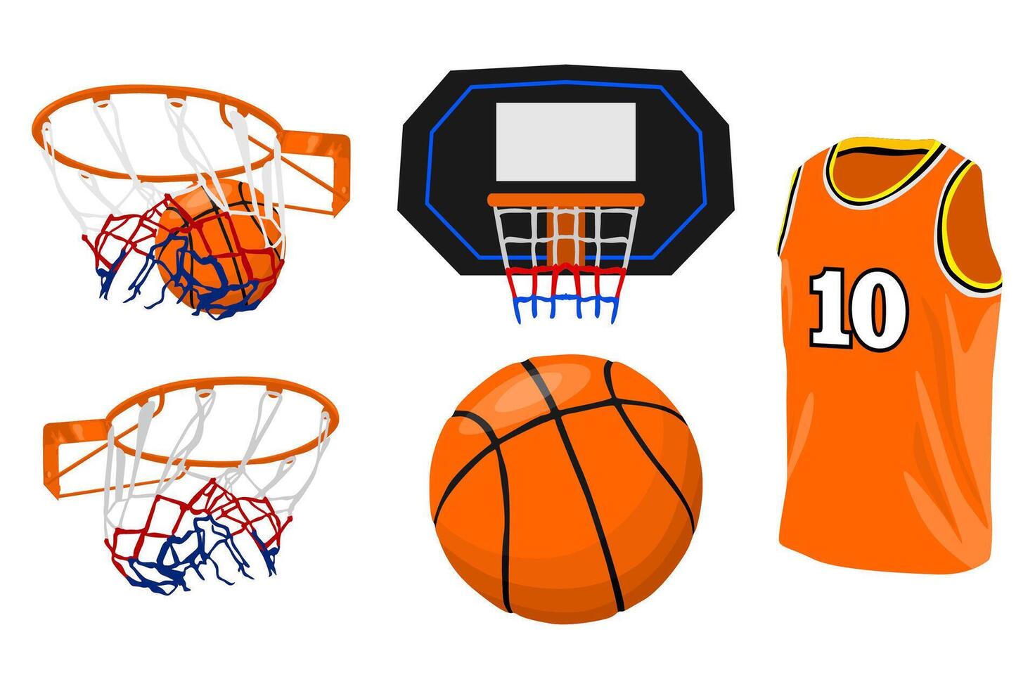 Basketball Sports Property or equipment vector