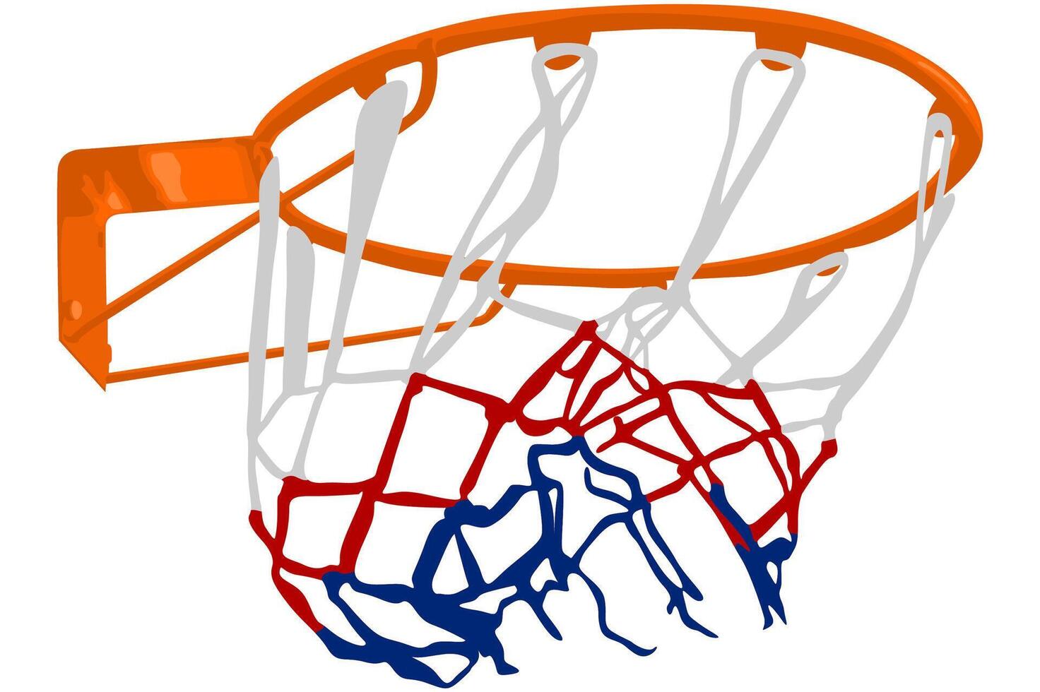 A Basketball Hoop vector