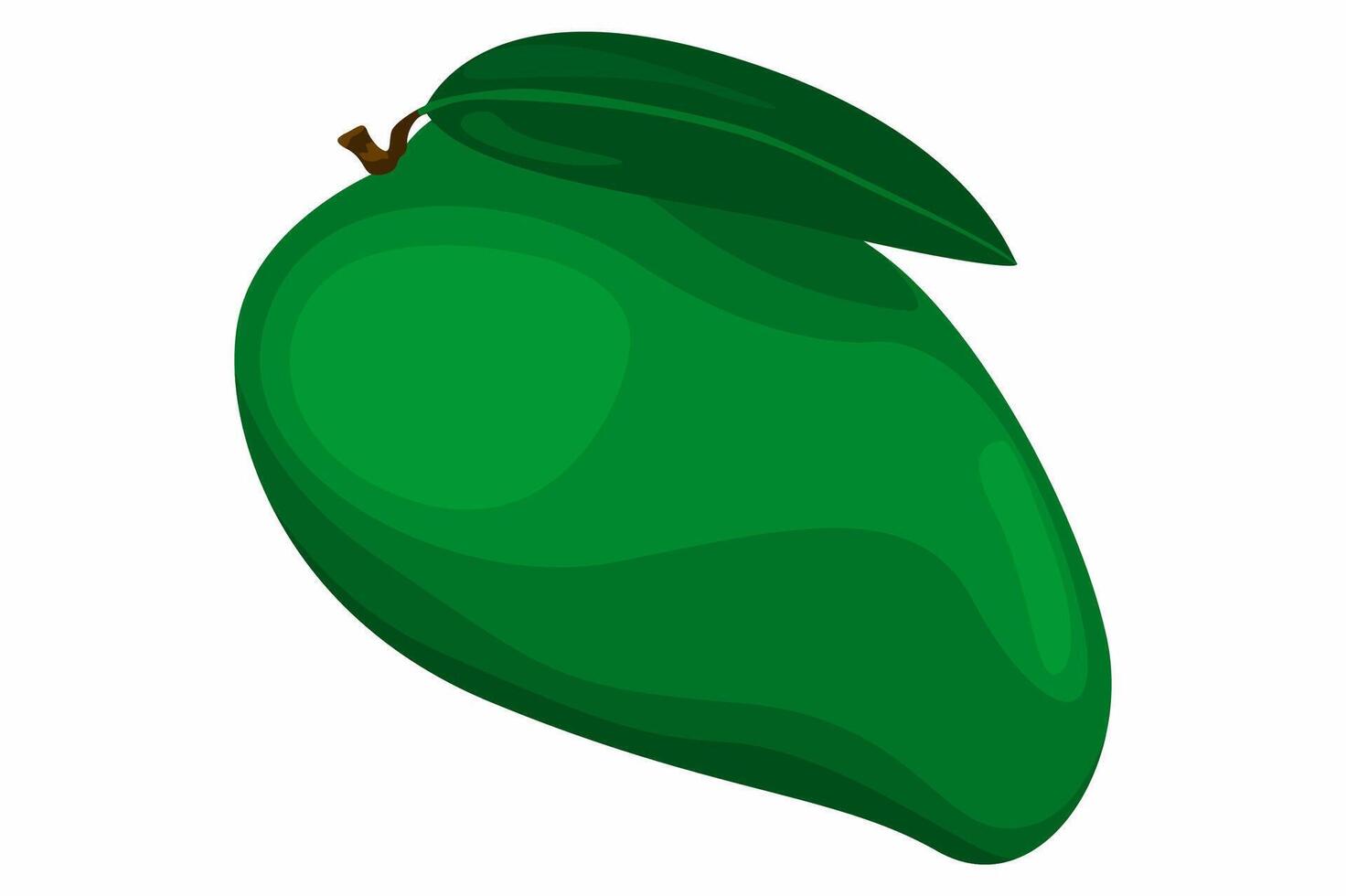 A fresh Indonesian Arum Manis mango vector
