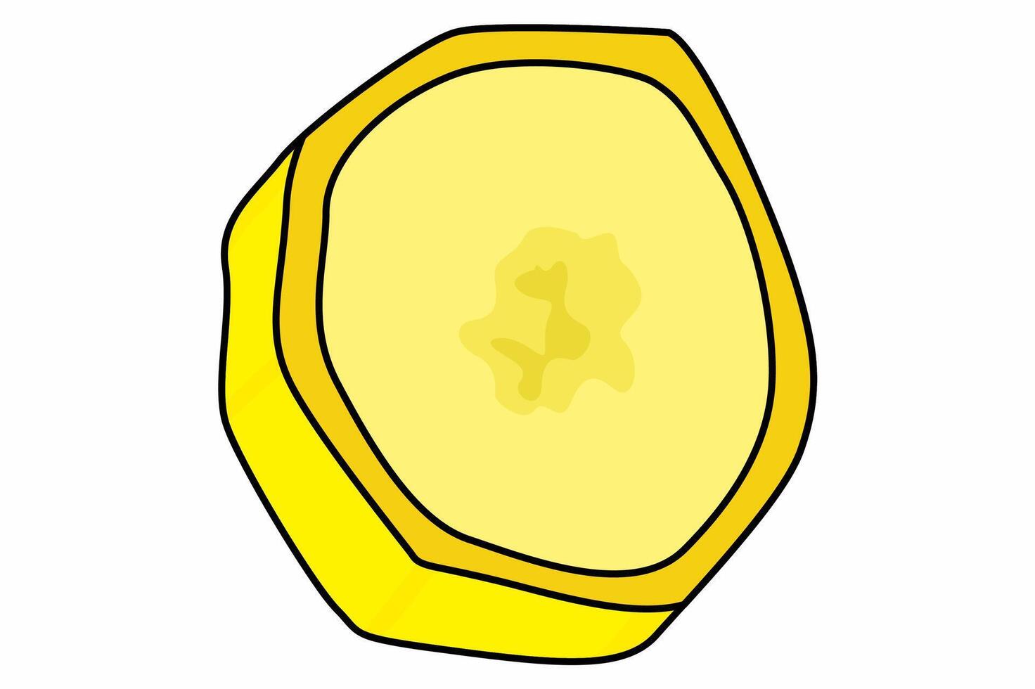 Fresh Ripe Banana Fruit vector