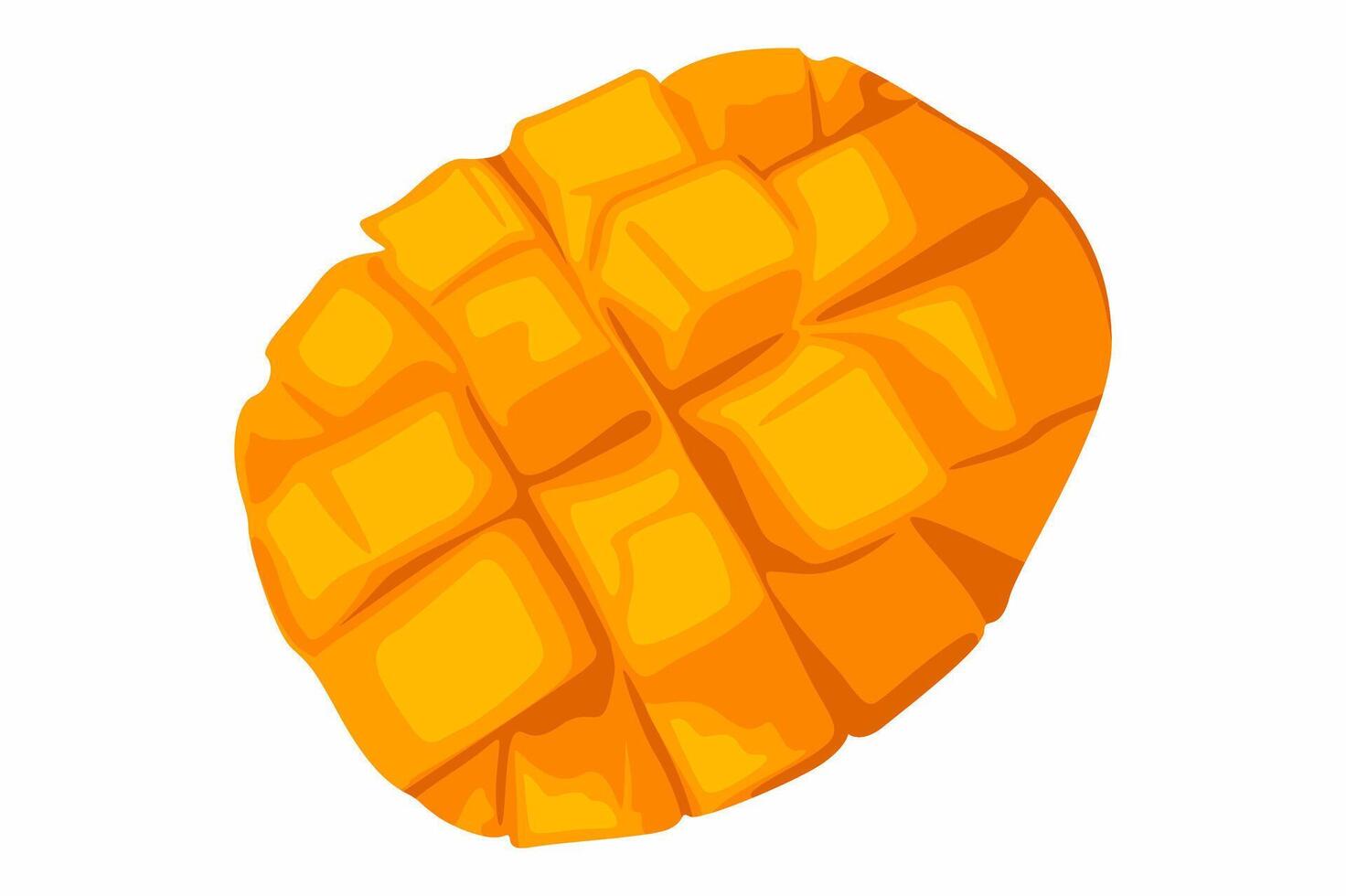 A fresh Indonesian Arum Manis mango vector