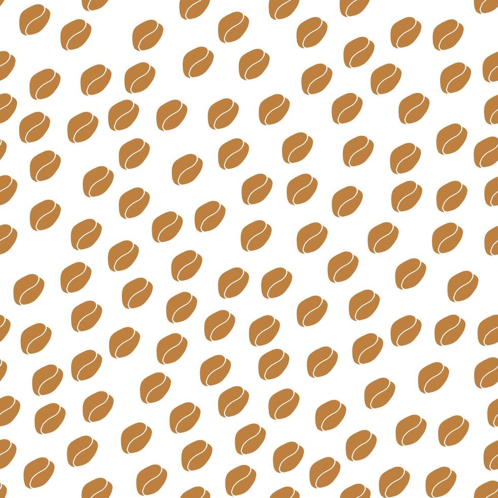 Coffee seamless pattern background. Coffee beans background. coffee background. Coffee beans illustration. Coffee Beans pattern for packaging. vector
