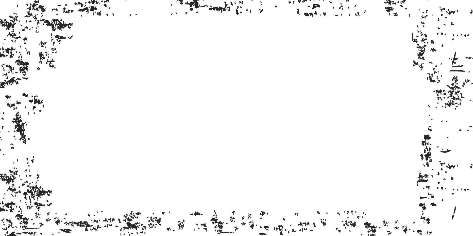 grunge frame effect background vector