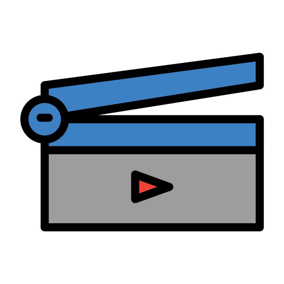 a player icon on a white background vector